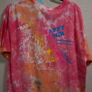 Pink Dolphin Legends Only Tie Dye Tee Sz XL